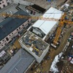 14.03.2023. Kielce. Budowa nowej siedziby Teatru Lalki i Aktora „Kubuś” / Fot. Jarosław Kubalski – Radio Kielce