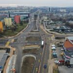 Widać już koniec wielkiego remontu - Radio Kielce 20.03.2023. Kielce. Remont skrzyżowania Alei Solidarności z Aleją Tysiąclecia Państwa Polskiego / Fot. Jarosław Kubalski - Radio Kielce