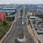 Widać już koniec wielkiego remontu - Radio Kielce 20.03.2023. Kielce. Remont skrzyżowania Alei Solidarności z Aleją Tysiąclecia Państwa Polskiego / Fot. Jarosław Kubalski - Radio Kielce