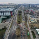 Widać już koniec wielkiego remontu - Radio Kielce 20.03.2023. Kielce. Remont skrzyżowania Alei Solidarności z Aleją Tysiąclecia Państwa Polskiego / Fot. Jarosław Kubalski - Radio Kielce