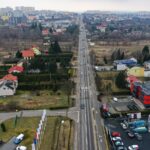 20.03.2023. Kielce. Ul. Warszawskiej, na odcinku od ronda Geodetów do mostu nad Silnicą, w pobliżu skrzyżowania ul. Warszawskiej z ul. Wincentego Witosa / Fot. Jarosław Kubalski - Radio Kielce