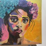 19.03.2023. Sandomierz. Wystawa rzeszowskiej artystki Karoliny Hady- Surowiec / Fot. Grażyna Szlęzak - Radio Kielce