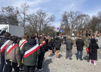 19.03.2023. Sandomierz. Uroczystości upamiętniające ofiary terroru niemieckiego w czasie II wojny światowej / Fot. Grażyna Szlęzak - Radio Kielce