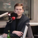 13.03.2023. Studio Polityczne Radia Kielce. Na zdjęciu: Łukasz Wasilewski - Konfederacja. / Fot. Wiktor Taszłow - Radio Kielce