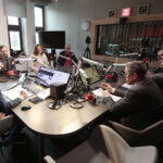 20.03.2023. studio Polityczne Radia Kielce. / Fot. Wiktor Taszłow - Radio Kielce