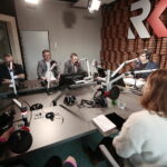 20.03.2023. studio Polityczne Radia Kielce. / Fot. Wiktor Taszłow - Radio Kielce