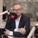 20.03.2023. studio Polityczne Radia Kielce. Na zdjęciu: Mirosław Fucia - Polskie Stronnictwo Ludowe. / Fot. Wiktor Taszłow - Radio Kielce