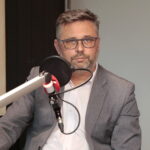 20.03.2023. studio Polityczne Radia Kielce. Na zdjęciu: Tomasz Jamka - Solidarna Polska. / Fot. Wiktor Taszłow - Radio Kielce
