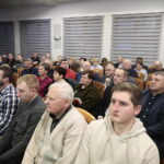 20.03.2023. Daleszyce. Spotkanie z mieszkańcami. / Fot. Wiktor Taszłow - Radio Kielce