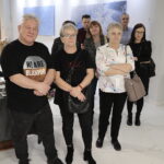 31.03.2023. Kielce. Urząd Wojewódzki. Wernisaż wystawy malarstwa Pauliny Domagały i Dariusza Stelmacha / Fot. Wiktor Taszłow - Radio Kielce