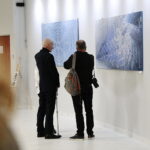 31.03.2023. Kielce. Urząd Wojewódzki. Wernisaż wystawy malarstwa Pauliny Domagały i Dariusza Stelmacha / Fot. Wiktor Taszłow - Radio Kielce