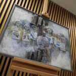 31.03.2023. Kielce. Urząd Wojewódzki. Wernisaż wystawy malarstwa Pauliny Domagały i Dariusza Stelmacha / Fot. Wiktor Taszłow - Radio Kielce