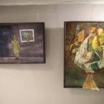 31.03.2023. Kielce. Urząd Wojewódzki. Wernisaż wystawy malarstwa Pauliny Domagały i Dariusza Stelmacha / Fot. Wiktor Taszłow - Radio Kielce