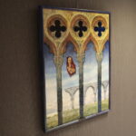 31.03.2023. Kielce. Urząd Wojewódzki. Wernisaż wystawy malarstwa Pauliny Domagały i Dariusza Stelmacha / Fot. Wiktor Taszłow - Radio Kielce