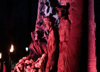 01.03.2023. Kielce. Akcja "Zapalmy znicz pamięci" / Fot. Wiktor Taszłow - Radio Kielce