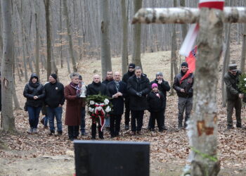 04.03.2023. Zgórsko. Kielecki marsz pamięci żołnierzy niezłomnych / Fot. Wiktor Taszłow – Radio Kielce