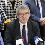 06.03.2023. Kielce. Świętokrzyskie Centrum Onkologii. Na zdjęciu: Wojciech Murdzek - wiceminister edukacji i nauki / Fot. Wiktor Taszłow – Radio Kielce