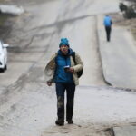 11.03.2023. Święty Krzyż. Nocna Droga Krzyżowa. / Fot. Wiktor Taszłow - Radio Kielce