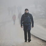 11.03.2023. Święty Krzyż. Nocna Droga Krzyżowa. / Fot. Wiktor Taszłow - Radio Kielce