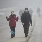 11.03.2023. Święty Krzyż. Nocna Droga Krzyżowa. / Fot. Wiktor Taszłow - Radio Kielce