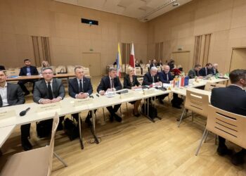 30.03.2023. Kielce. Rozpoczęcie prac komitetu monitorującego Fundusze Europejskie dla Świętokrzyskiego / Fot. Michał Kita - Radio Kielce