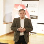 09.03.2023. Kielce. OMPiO. Spotkanie pracowników muzeów z władzami miasta. Na zdjęciu: Krzysztof Myśliński - prezes zarządu Oddziału Świętokrzyskiego Stowarzyszenia Muzealników Polskich / Fot. Jarosław Kubalski - Radio Kielce