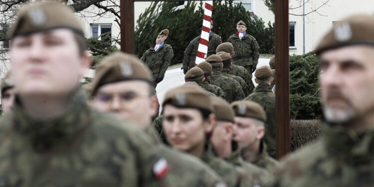 24.03.2023 Kielce. Uroczystość objecia przez pułkownika Sławomira Machniewicza dowódcy 10. Świętokrzyskiej Brygady Obrony Terytorialnej / Fot. Jarosław Kubalski - Radio Kielce