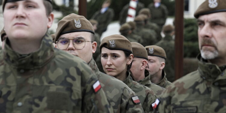 24.03.2023 Kielce. Uroczystość objecia przez pułkownika Sławomira Machniewicza dowódcy 10. Świętokrzyskiej Brygady Obrony Terytorialnej / Fot. Jarosław Kubalski - Radio Kielce