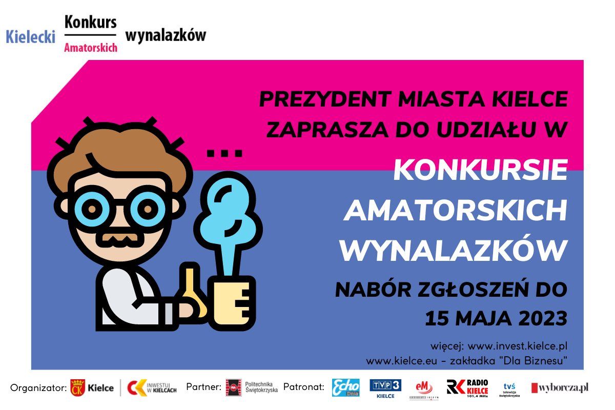 Konkurs Amatorskich Wynalazków - Radio Kielce