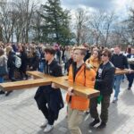 31.03.2023. Jasna Góra. Pielgrzymka maturzystów z diecezji sandomierskiej. / Fot. ks. Grzegorz Słodkowski - rzecznik diecezji sandomierskiej