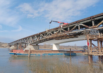 Sandomierz. Przebudowa mostu na Wiśle w ciągu drogi krajowej nr 77 / źródło: GDDKiA