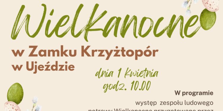 Śniadanie Wielkanocne w Zamku Krzyżtopór w Ujeździe - Radio Kielce