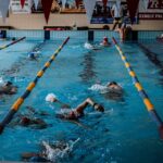 05.03.2023. Kazimierza Wielka. XVI 24-godzinny Maraton Pływacki odbył się w sobotę i niedzielę, 4-5 marca na obiektach Krytej Pływalni Wodny Raj w Kazimierzy Wielkiej / Fot. UMiG Kazimierza Wielka