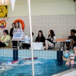 05.03.2023. Kazimierza Wielka. XVI 24-godzinny Maraton Pływacki odbył się w sobotę i niedzielę, 4-5 marca na obiektach Krytej Pływalni Wodny Raj w Kazimierzy Wielkiej / Fot. UMiG Kazimierza Wielka