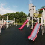 Kazimierza Wielka. Wizualizacja parku. / Źródło: UMiG Kazimierza Wielka