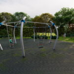 Kazimierza Wielka. Wizualizacja parku. / Źródło: UMiG Kazimierza Wielka