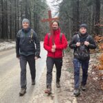 11.03.2023. Święty Krzyż. Nocna Droga Krzyżowa. / Fot. Wiktor Taszłow - Radio Kielce