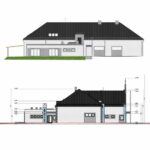 Remiza w Tokarni. Wizualizacja / Fot. Urząd Gminy Chęciny