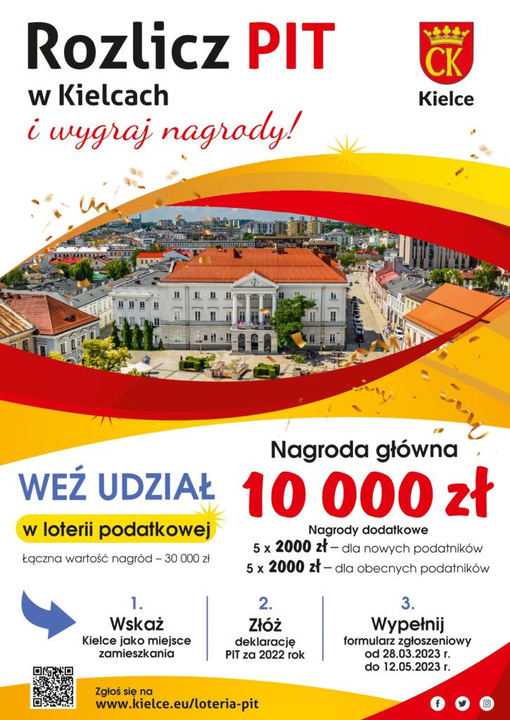 Podatnicy z Kielc mają szansę na nagrody - Radio Kielce