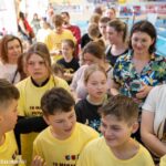 05.03.2023. Kazimierza Wielka. XVI 24-godzinny Maraton Pływacki odbył się w sobotę i niedzielę, 4-5 marca na obiektach Krytej Pływalni Wodny Raj w Kazimierzy Wielkiej / Fot. Starostwo Powiatowe w Kazimierzy Wielkiej