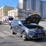 03.03.2023. Skarżysko-Kamienna. Wypadek / Fot. Straż Pożarna