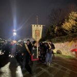 02.04.2023. Sandomierz. Czuwanie modlitewne w dniu śmierci Jana Pawła II / Fot. Grażyna Szlęzak - Radio Kielce