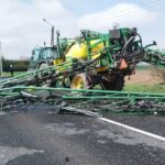 11.04.2023. Balbinów. Wypadek na DK74 / źródło: KPP Opatów