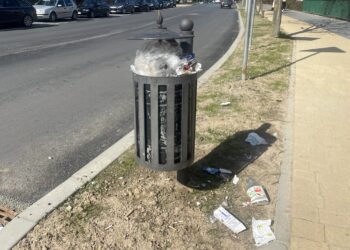 Mieszkańcy sprzątają śmieci, bo miasto spiera się z powiatem
