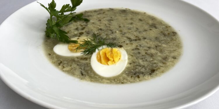 Zupa szczawiowa z Ponidzia