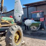 21.04.2023. Janików. Ciągnik przygniótł 54-letniego mężczyznę / Fot. OSP Ożarów