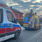 Przy pomocy narzędzi hydraulicznych wydobyto ofiarę wypadku