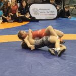 Chęciny. Międzynarodowe mistrzostwa Polski kadetów i kadetek w zapasach w stylu wolnym / Fot. Maciej Makuła - Radio Kielce