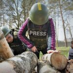 18.04.2023. Kielce. Kurs na korespondentów wojennych / Fot. Centrum Przygotowań do Misji Zagranicznych w Kielcach - Facebook