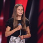 Na zdjęciu Daria Malicka. Źródło: The Voice Kids TVP/Facebook